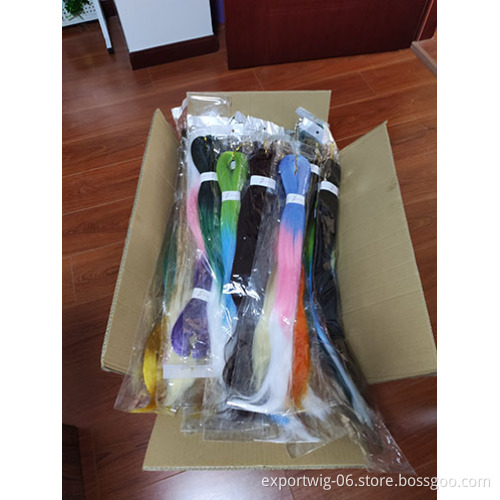 Jumbo braid hair prestretched braiding hair cheap price synthetic pre stretched braiding hair extension